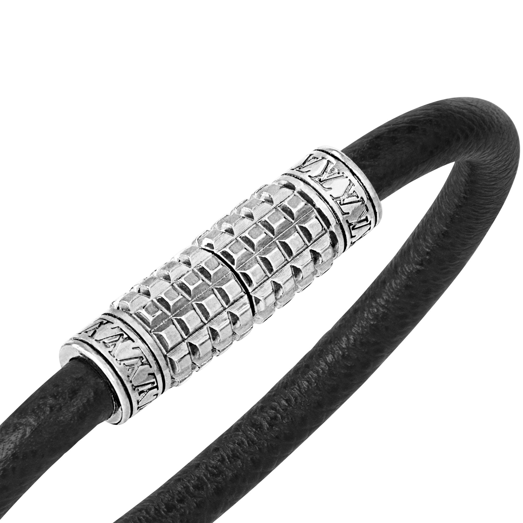 Digit Bracelet Damier Graphite Canvas - Fashion Jewelry | LOUIS